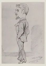 Porträtt av Mars, 1873