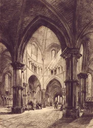 Tempelkyrkans interiör