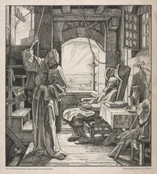 Dödsdans: Döden som vän, 1850