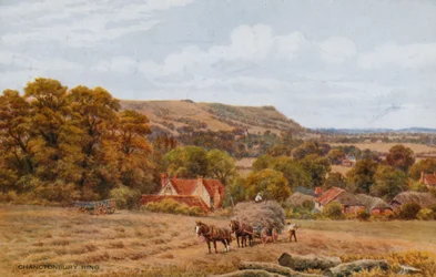 Chanctonbury Ring nära Worthing