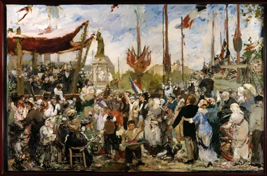 Den 14 juli 1880 (oljeskiss)