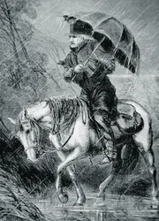 The Circuit Rider, illustration från 
