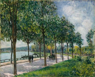 Allée of Chestnut Trees, 1878