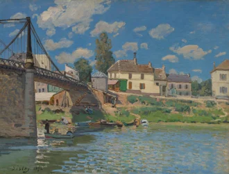 Bron vid Villeneuve-la-Garenne, 1872