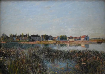 Utsikt över Saint-Mammès