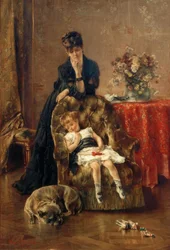 A.Stevens, Det sovande barnet