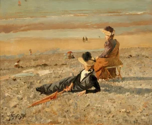 A.Stevens, En vacker dag i Le Tréport