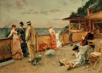 A.Stevens, Villa des Falaises, Sainte-Adresse