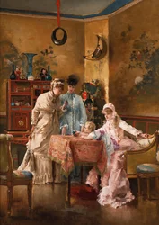 Besökarna, 1881.