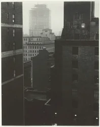 Från mitt fönster på en amerikansk plats, sydväst, 1932.