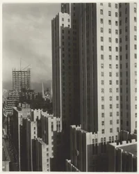 Från My Window at the Shelton, West, 1931.