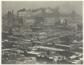 Från rum 3003 - The Shelton, New York, Looking Northeast, 1927.