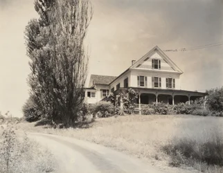 Hus och popplar, Lake George
