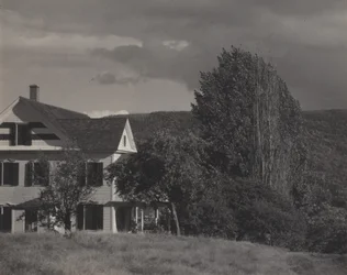 Hus och popplar, Lake George