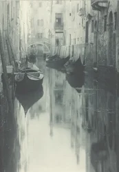 Reflektion-Venedig, ca. 1897.