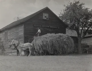 Hövagnen och ladan