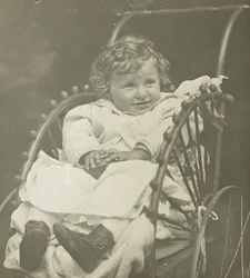 Utan titel Howard Schubart in Carriage, 1893.