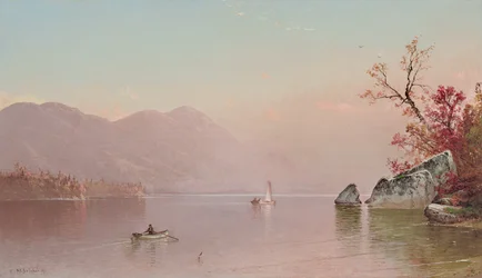 Höstdimma, Lake George