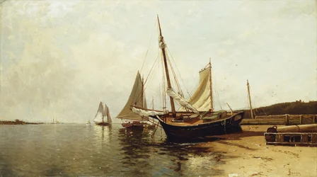 Lugn morgon, Portlands hamn