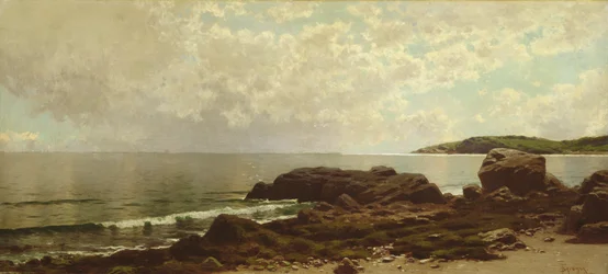 Kusten utanför Grand Manan, omkring 1885