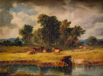 Banks of the Envy, nära Rhuddlan, 1852, 1938