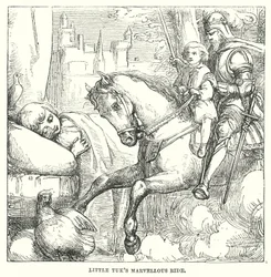Hans Christian Andersen: Lilla Tuk (litografi)