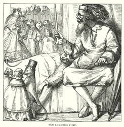 Hans Christian Andersen: Ole Luk Oie (litografi)