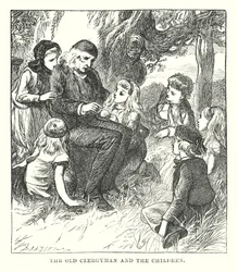 Hans Christian Andersen: Dryaden (litografi)