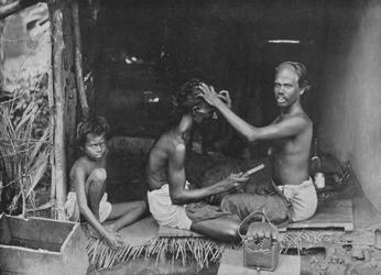 En Ceylon-rakning, c1890, 1910