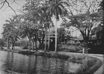 Kandy - A Picturesque Corner of the Lake, c1890, 1910