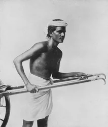 Rickshaw Coolie, c1890, 1910