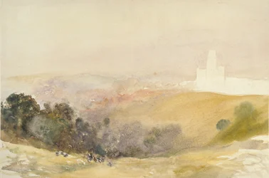 Durham från Red Hills, 1866-1880