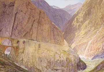 Djävulens bro - St Gothards Pass