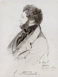 Porträtt av Lord Charles Strickland Standish (1790-1863) av Alfred Count D