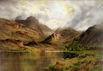 Banks of Arrochar (olja på duk)