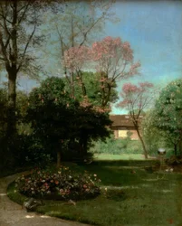 Alfred Stevens trädgård