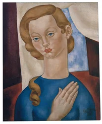 Figur av en kvinna; kvinna figur