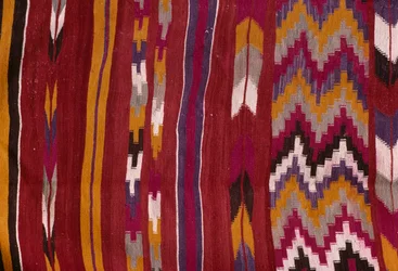 Matta från Mzab-dalen, detalj (ull)