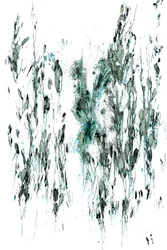 Whispers of the Stream, 2017 (handmålat fotografi)