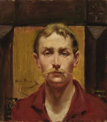 Blond man