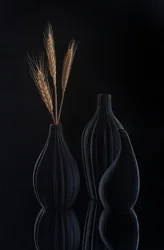 Elegant mörkt stilleben