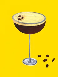 Kraftfull espressococktail