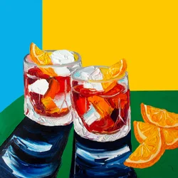 Färgglad happy hour