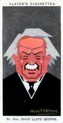 David Lloyd George, 1:e Earl Lloyd-George, brittisk premiärminister, 1926.