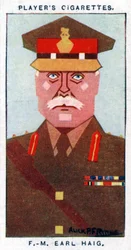 Douglas Haig, 1:e Earl Haig, brittisk fältmarskalk, 1926.