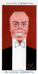 George Grossmith Junior, brittisk skådespelare, manager och dramatiker, 1926.