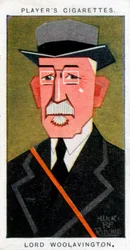 James Buchanan, 1:e baron Woolavington, brittisk filantrop och kapplöpningshästägare, 1926.