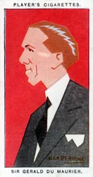 Sir Gerald du Maurier, brittisk skådespelare, 1926.