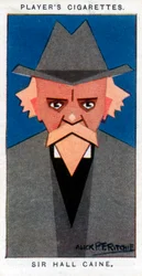 Sir Hall Caine, brittisk författare, 1926