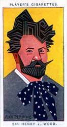Sir Henry Joseph Wood, brittisk dirigent, 1926.